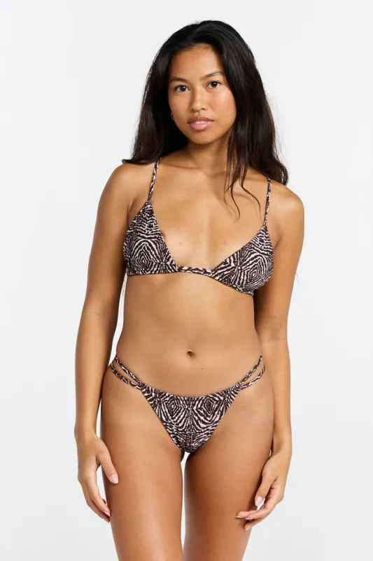 Benoa Swim Siena Top in Safari sold by Society Bikini