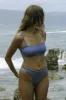Hunza G Gigi Bikini in Metallic Denim sold by Society Bikini