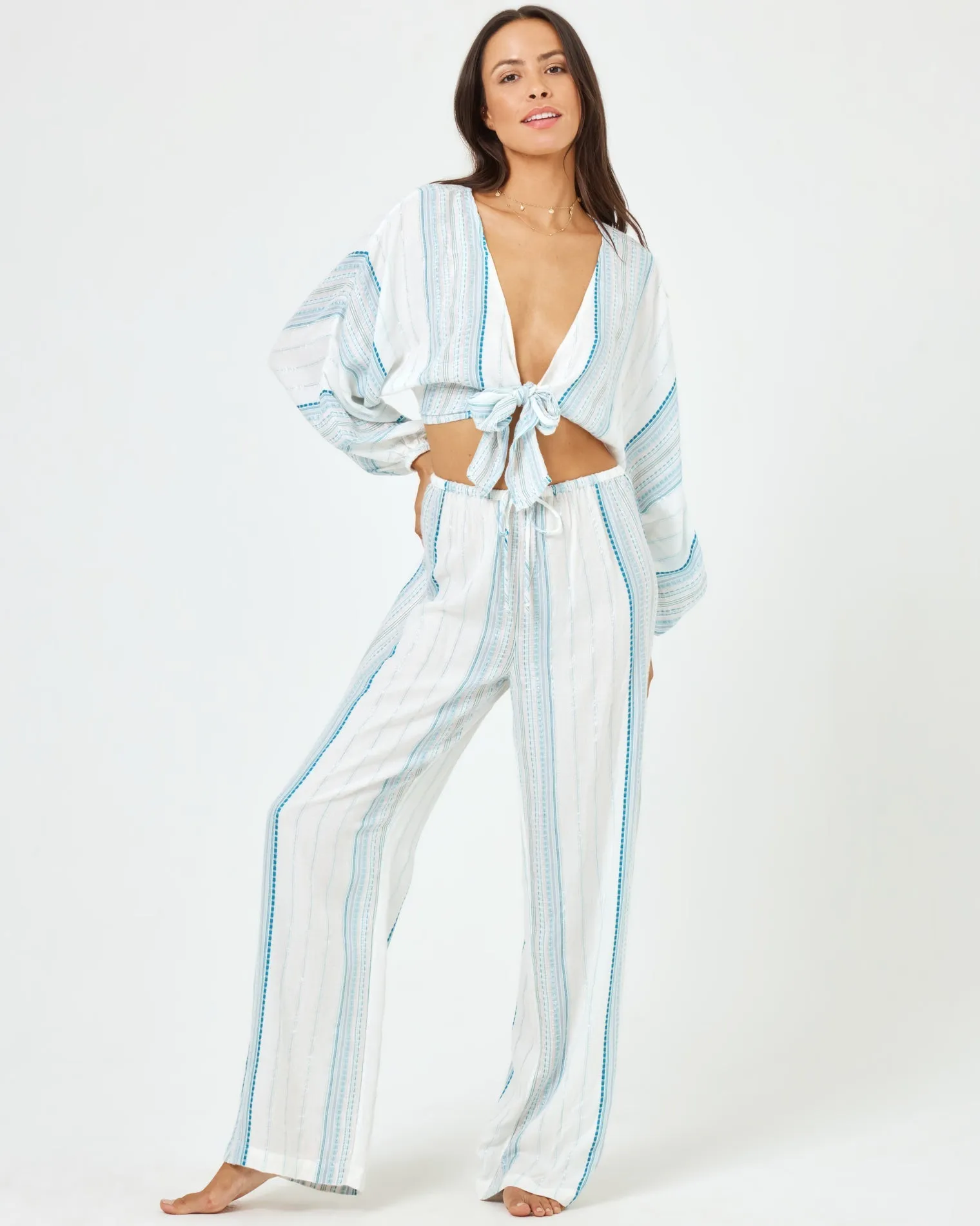 Lily Pant - Island Dreams sold by Society Bikini