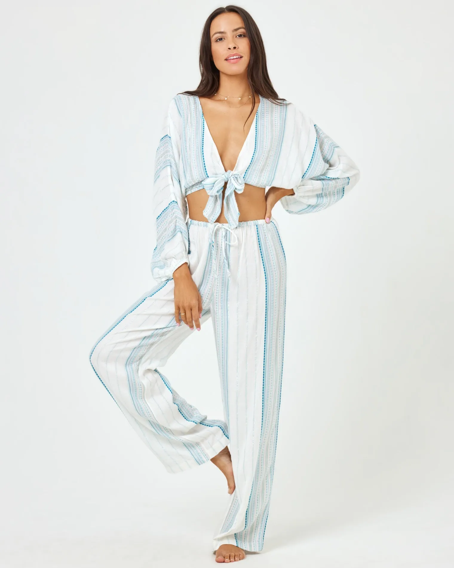 Lily Pant - Island Dreams sold by Society Bikini product image thumbnail 2