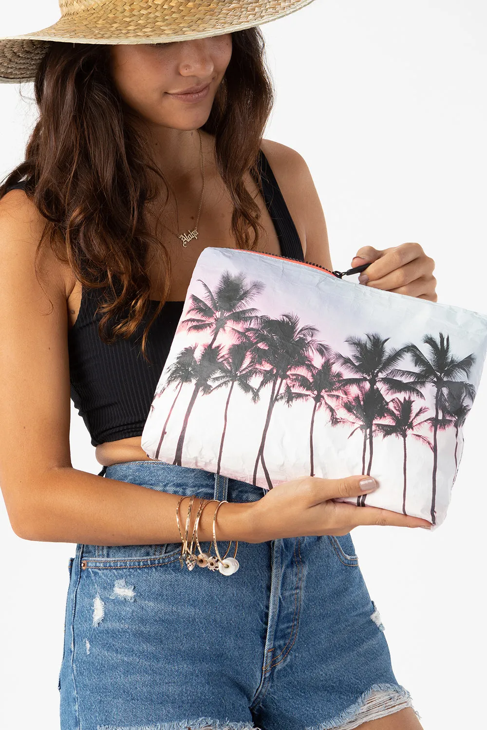 ALOHA Collection Samudra Mid Pouch in Makena sold by Society Bikini product image thumbnail 2