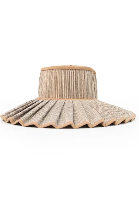 Lorna Murray Capri Maxi Hat in Sandrift sold by Society Bikini