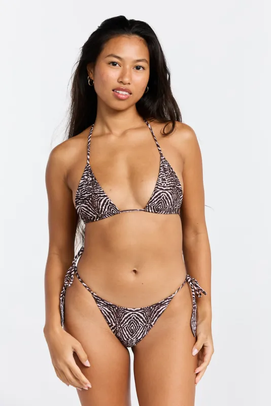 Benoa Swim Mariko Top in Safari sold by Society Bikini