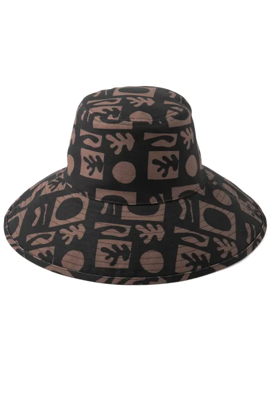 Lack of Color Holiday Bucket Hat in Black sold by Society Bikini