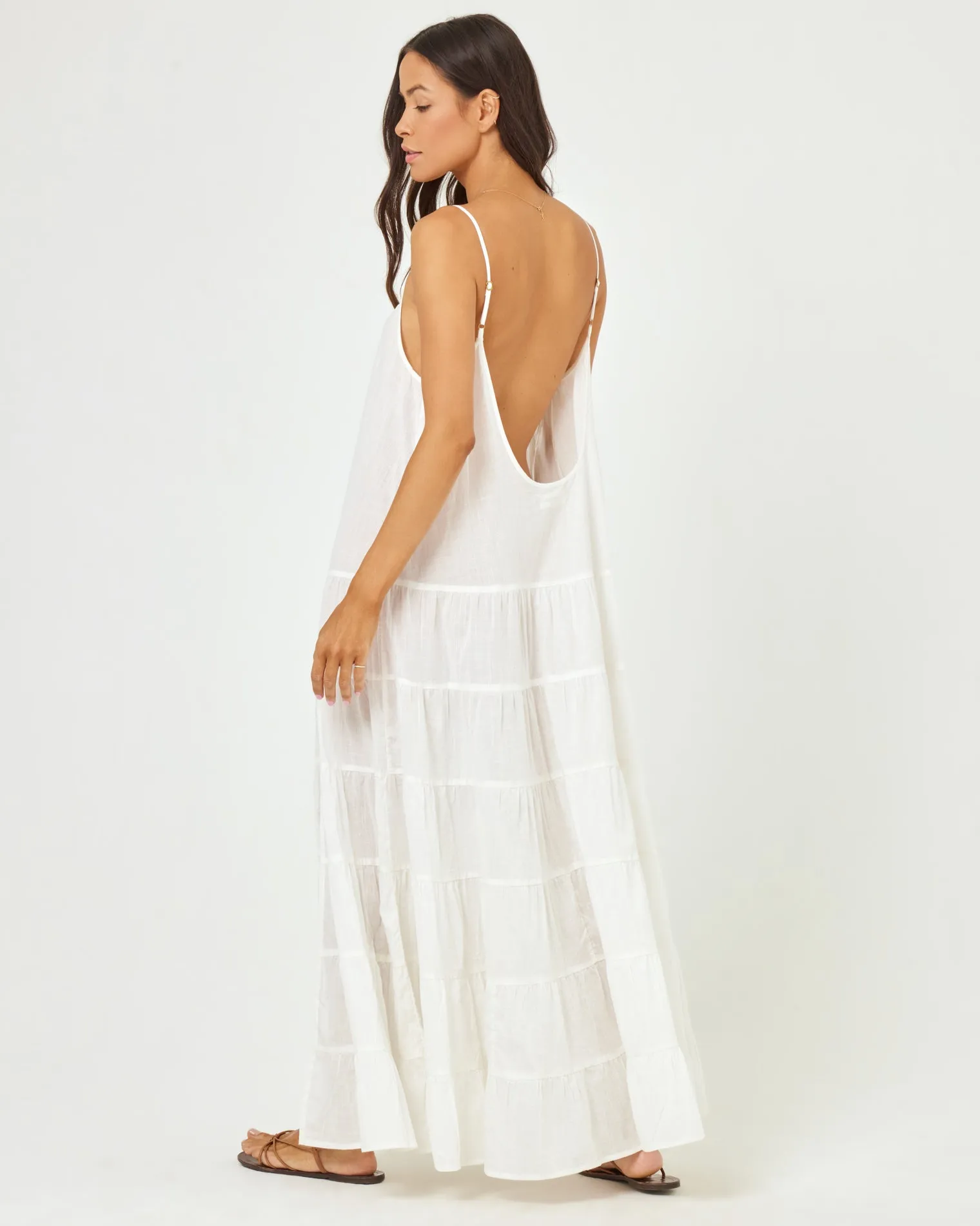 Goldie Cover-Up Dress - Cream sold by Society Bikini