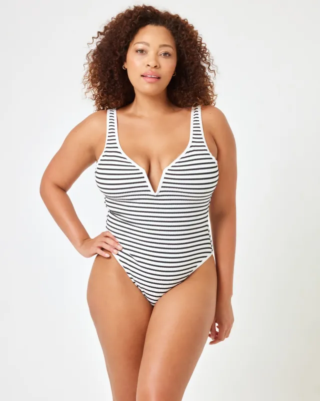 Coco One Piece Swimsuit - Sail Along Stripe sold by Society Bikini