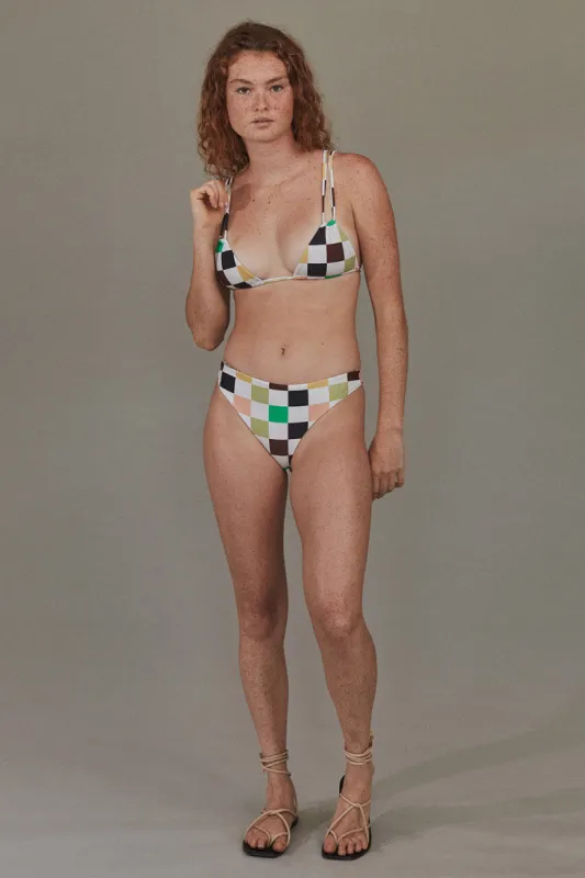 ACACIA Spencer Top in Eames- Last One sold by Society Bikini