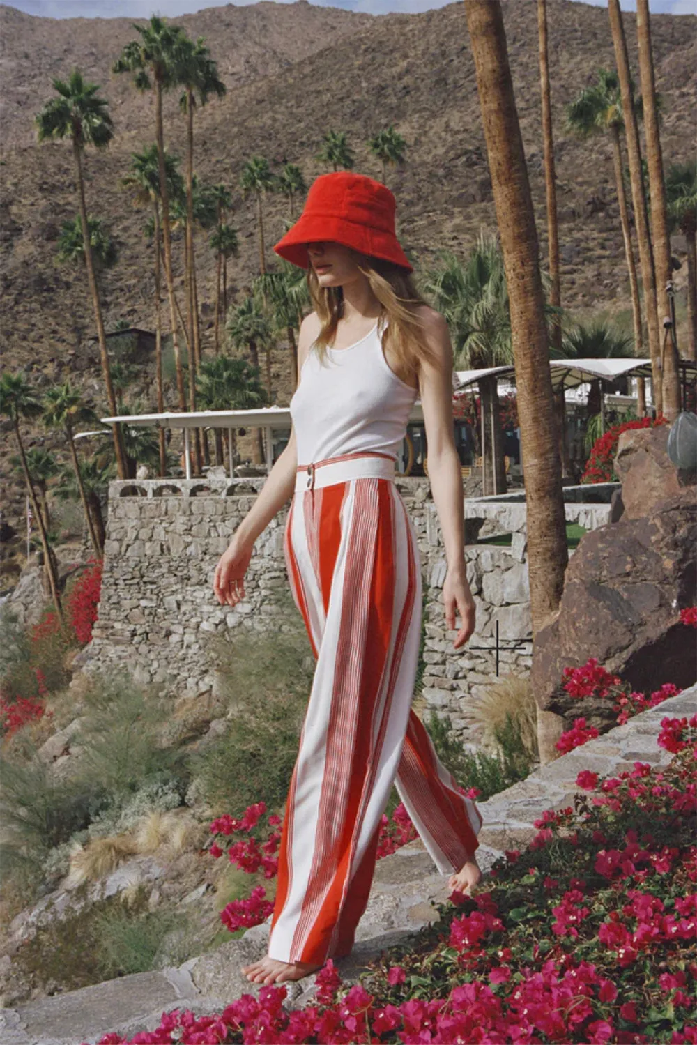 Lack of Color Terry Wave Bucket Hat in Cherry Red sold by Society Bikini product image thumbnail 3