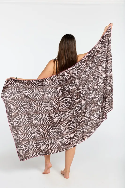 Benoa Swim Pareo in Safari- Last One sold by Society Bikini