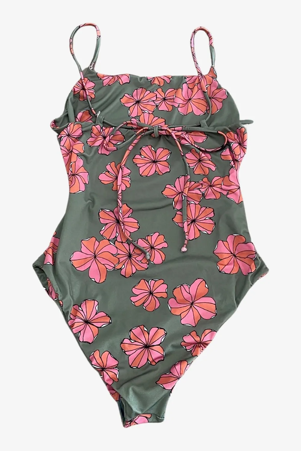 Posh Pua Ipo One Piece in Retro Ilima- Last One sold by Society Bikini product image thumbnail 3