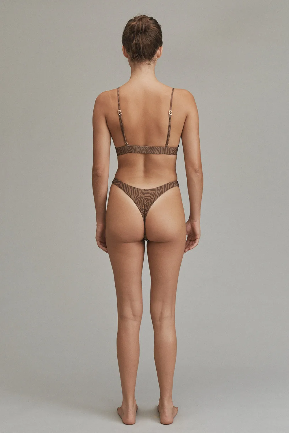 ACACIA Fall 2024 Oslo Bodywear Bottom in Neutral Marés sold by Society Bikini