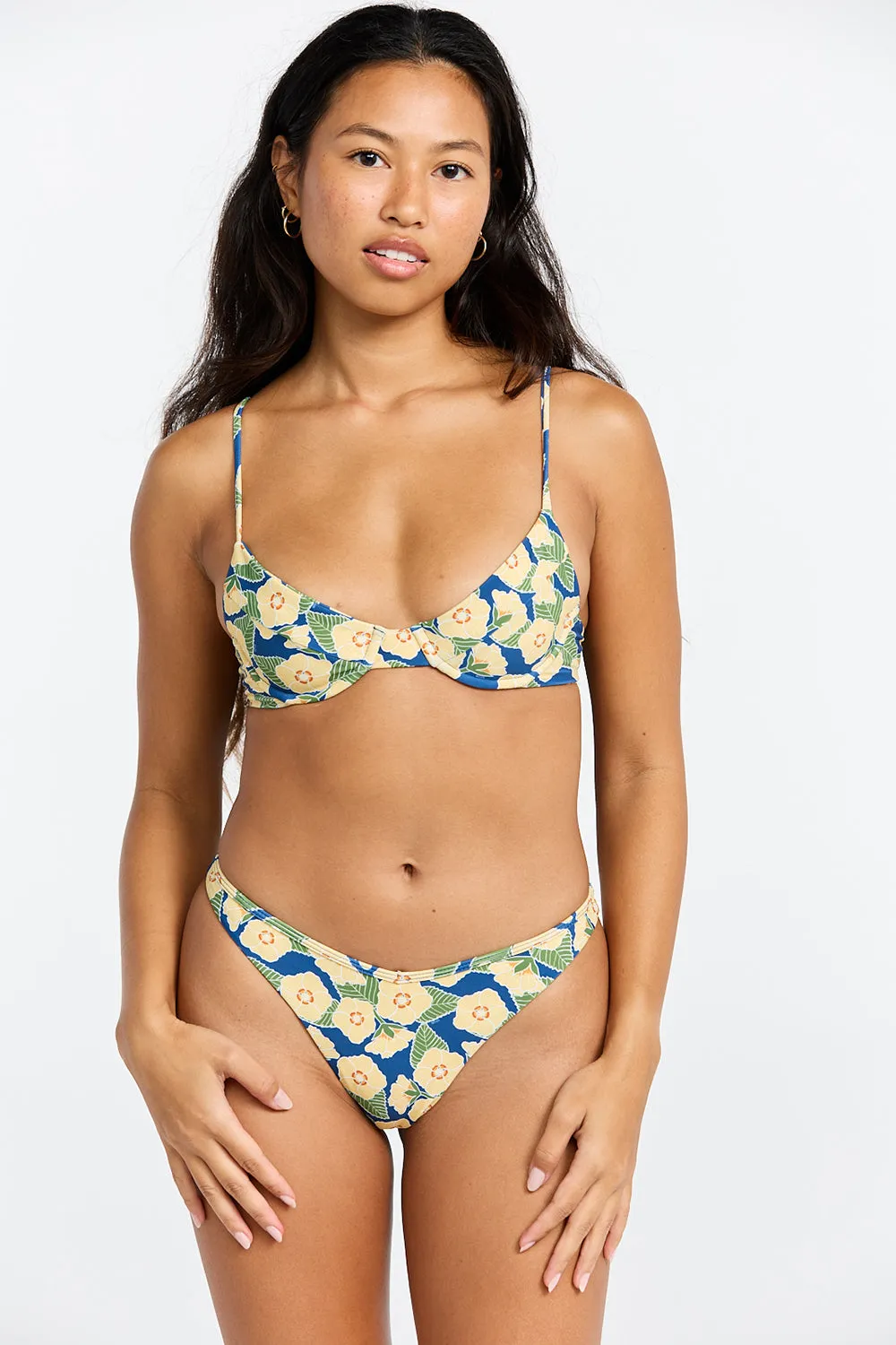 Benoa Swim Johnny Bottom in Ilima sold by Society Bikini product image thumbnail 2