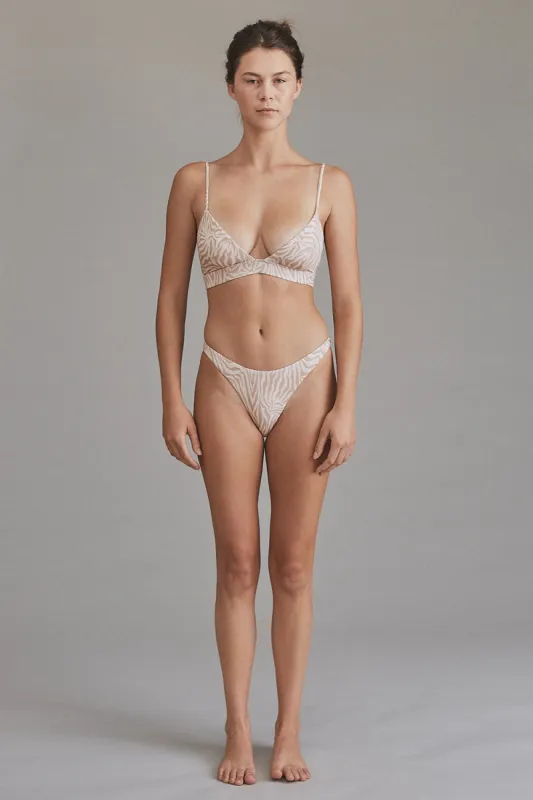 ACACIA Calla Bodywear Top in Muted Marés- Last One sold by Society Bikini
