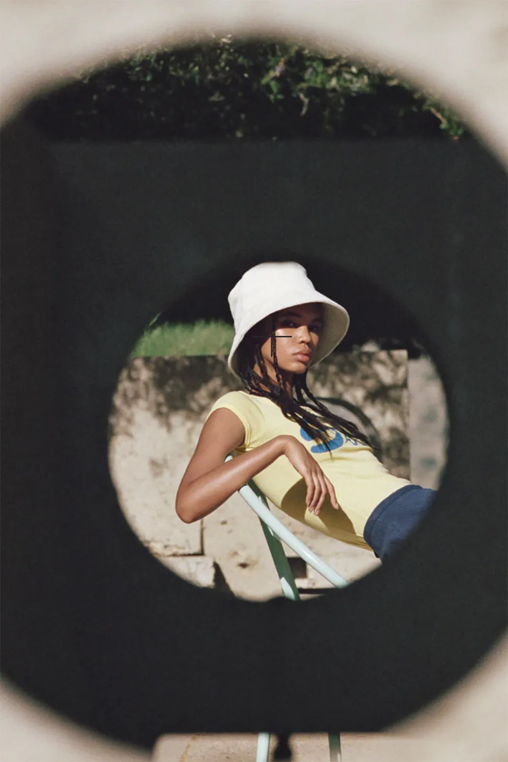 Lack of Color Terry Wave Bucket Hat in Beige- Last One sold by Society Bikini product image thumbnail 3