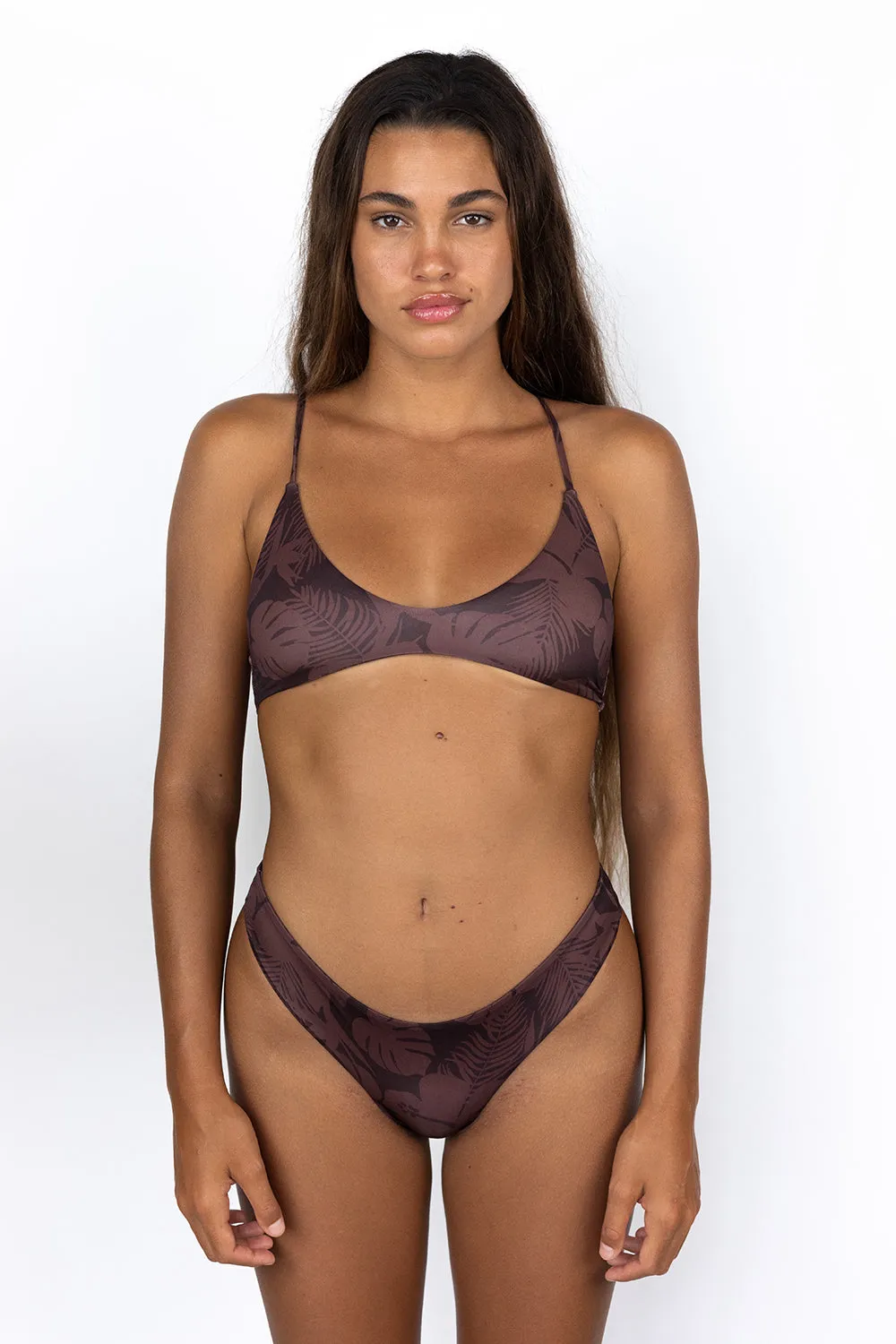 Mai Deluxe Everyday Bottom in Jungle sold by Society Bikini product image thumbnail 2