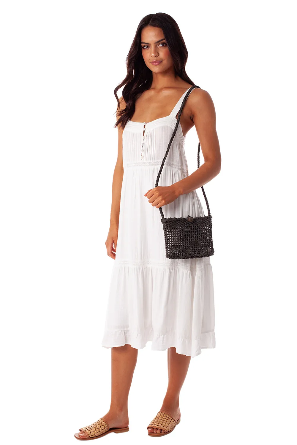 Rhythm Bungalow Purse Bag in Olive- Final Sale sold by Society Bikini