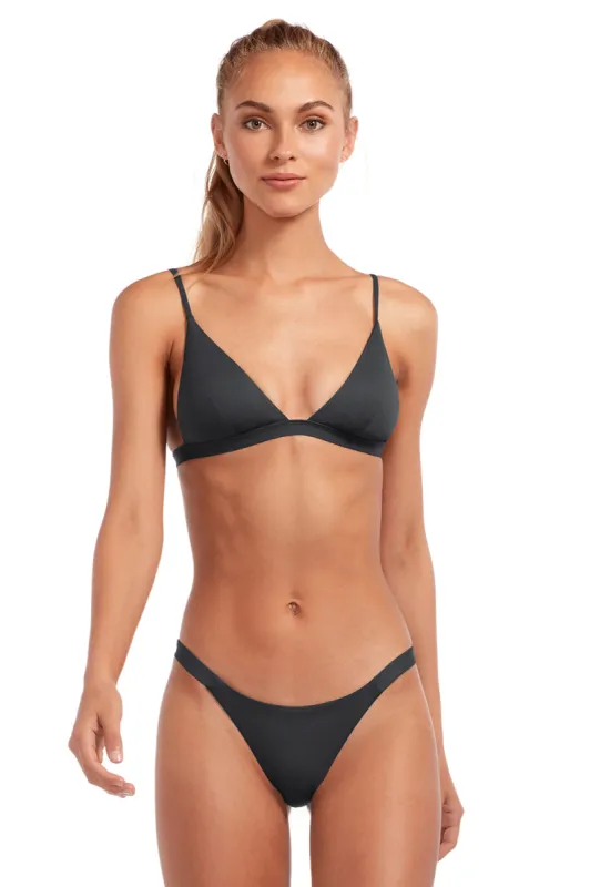 Vitamin A Swim Moss Top in Palmera Ecolux- Last One sold by Society Bikini
