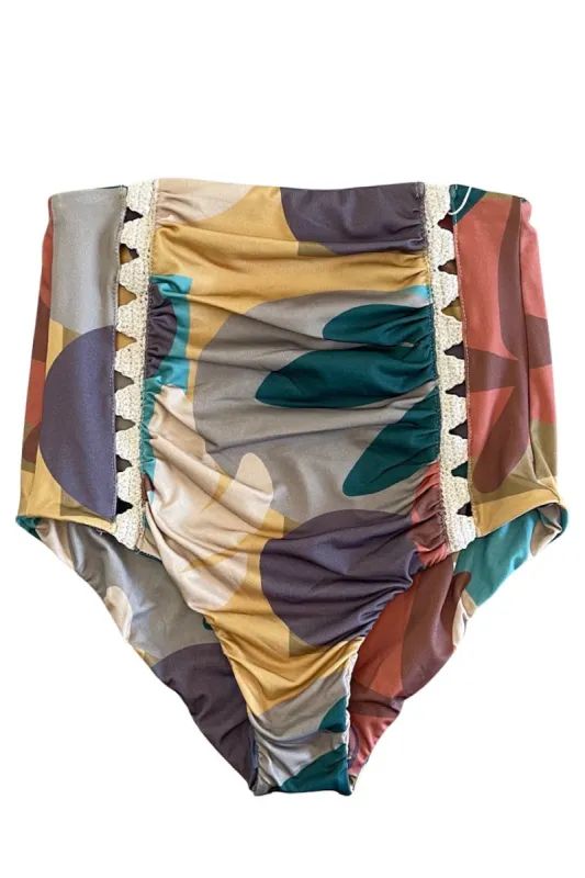 Posh Pua Leihiwa Bottom in Satellite Floral- Last One sold by Society Bikini