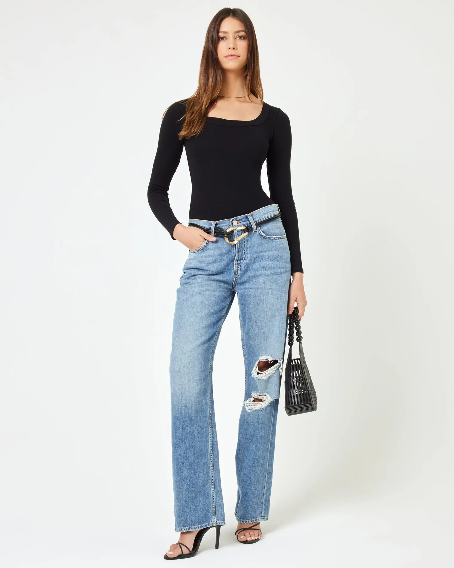 Ashlyn Long Sleeve - Black sold by Society Bikini product image thumbnail 2