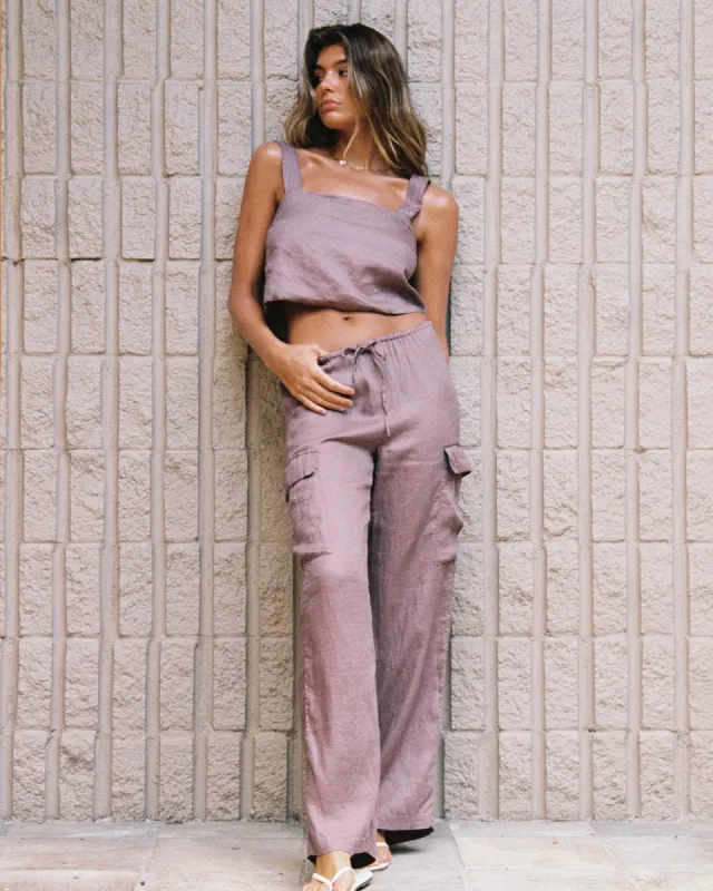 Sundown Cargo Pant - Smoky Quartz sold by Society Bikini