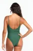 Benoa Swim Makenna One Piece in Fern sold by Society Bikini