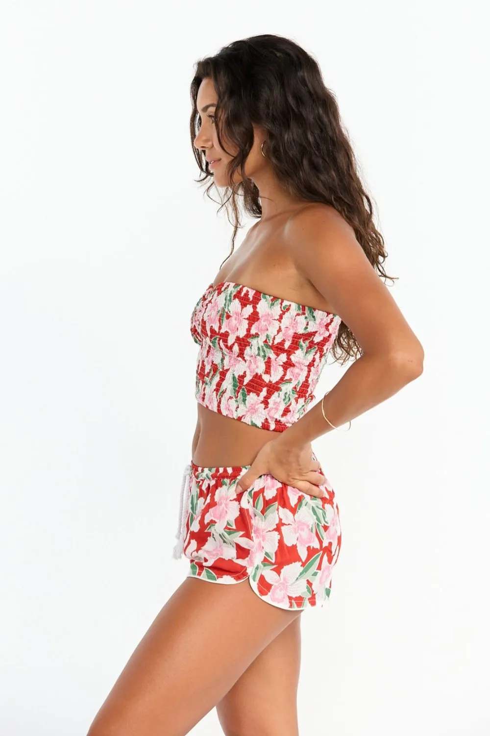 Benoa Swim Moana Shorts in Vintage Orchid sold by Society Bikini product image thumbnail 2