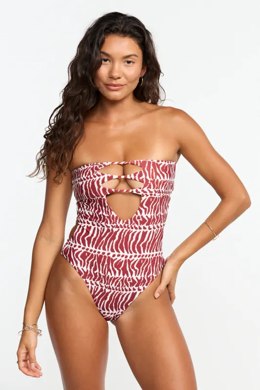 Benoa Swim India One Piece in Miter sold by Society Bikini