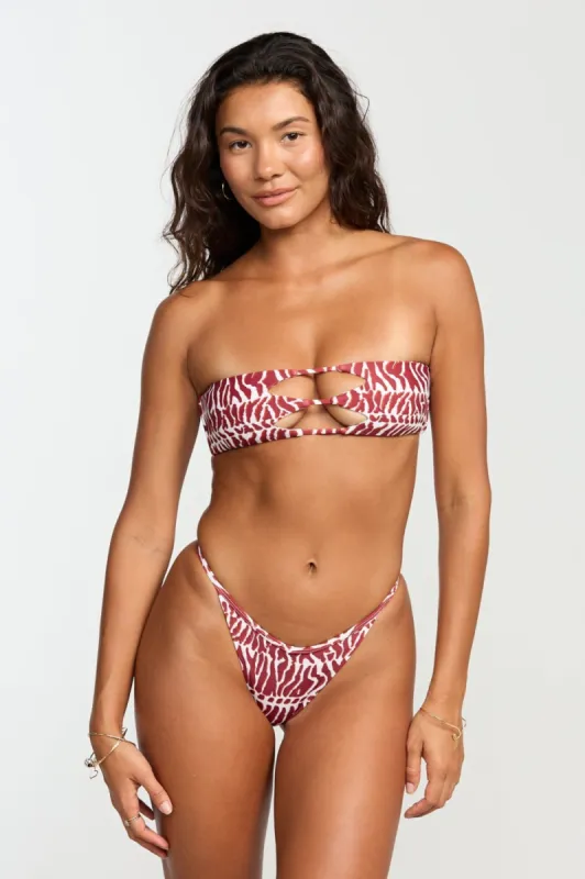 Benoa Swim India Top in Miter sold by Society Bikini