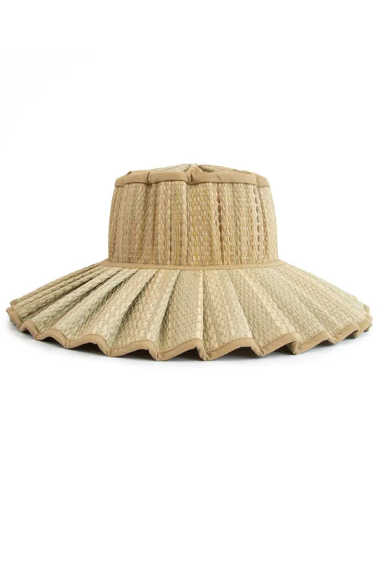 Lorna Murray Capri Maxi Hat in Palm Leaf sold by Society Bikini