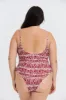 Benoa Curve Swim Makenna One Piece in Miter- Last One sold by Society Bikini