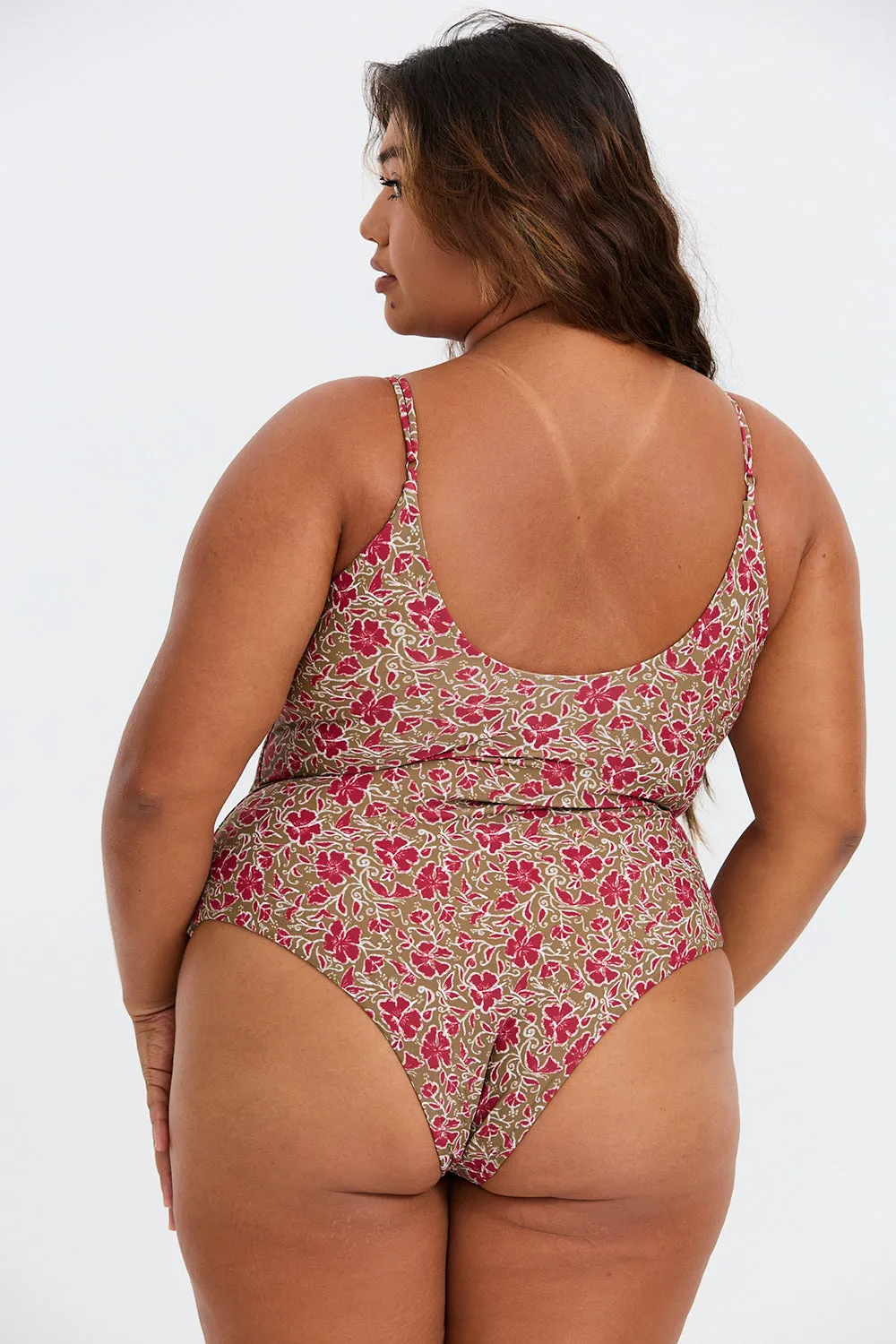 Benoa Curve Swim Makenna One Piece in Eden- Last One sold by Society Bikini product image thumbnail 3