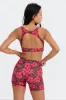 Benoa Active Sophia Sports Bra in Pupukea|Pink sold by Society Bikini