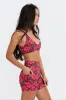 Benoa Active Sophia Sports Bra in Pupukea|Pink sold by Society Bikini