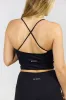 Benoa Active Crossback Tank in Black- Last One sold by Society Bikini