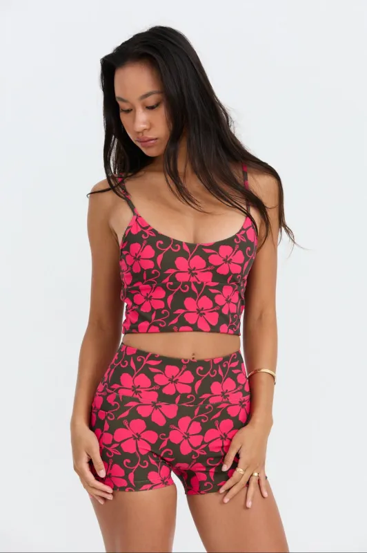 Benoa Active Tank in Pupukea|Pink sold by Society Bikini