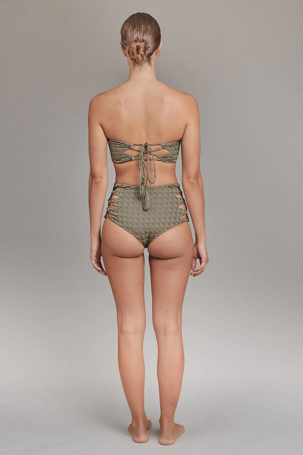 ACACIA Spring 2025 Queens Bottom in Elowen- Last One sold by Society Bikini