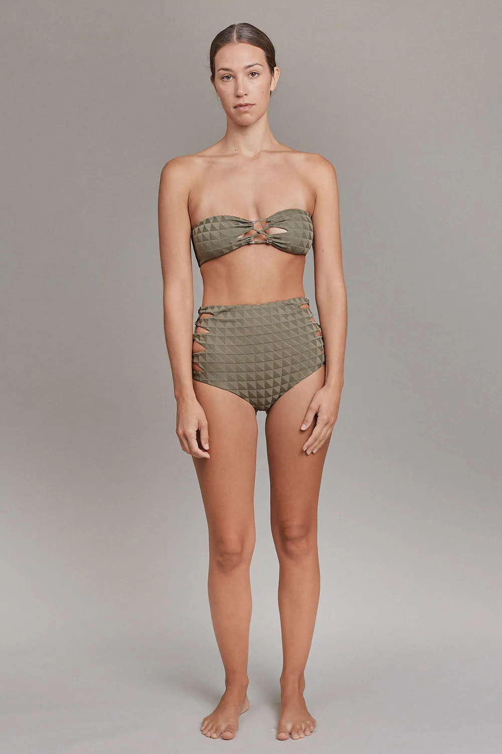 ACACIA Spring 2025 Queens Bottom in Elowen- Last One sold by Society Bikini product image thumbnail 3