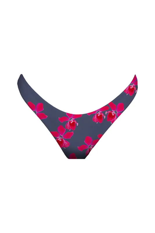 Mai Deluxe Everyday Bottom in Bluestone Orchid- Last One sold by Society Bikini