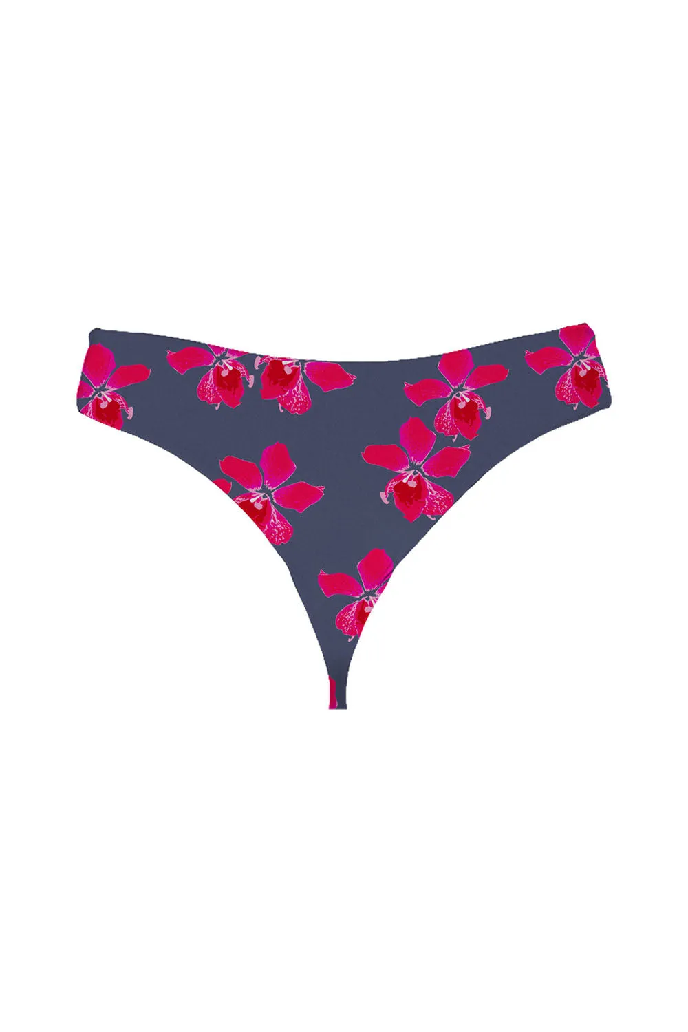 Mai Deluxe Everyday Bottom in Bluestone Orchid- Last One sold by Society Bikini product image thumbnail 2