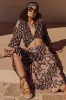 SPELL Marmont Maxi Skirt in Whiskey sold by Society Bikini