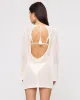 Cleo Cover Up Dress - Cream sold by Society Bikini