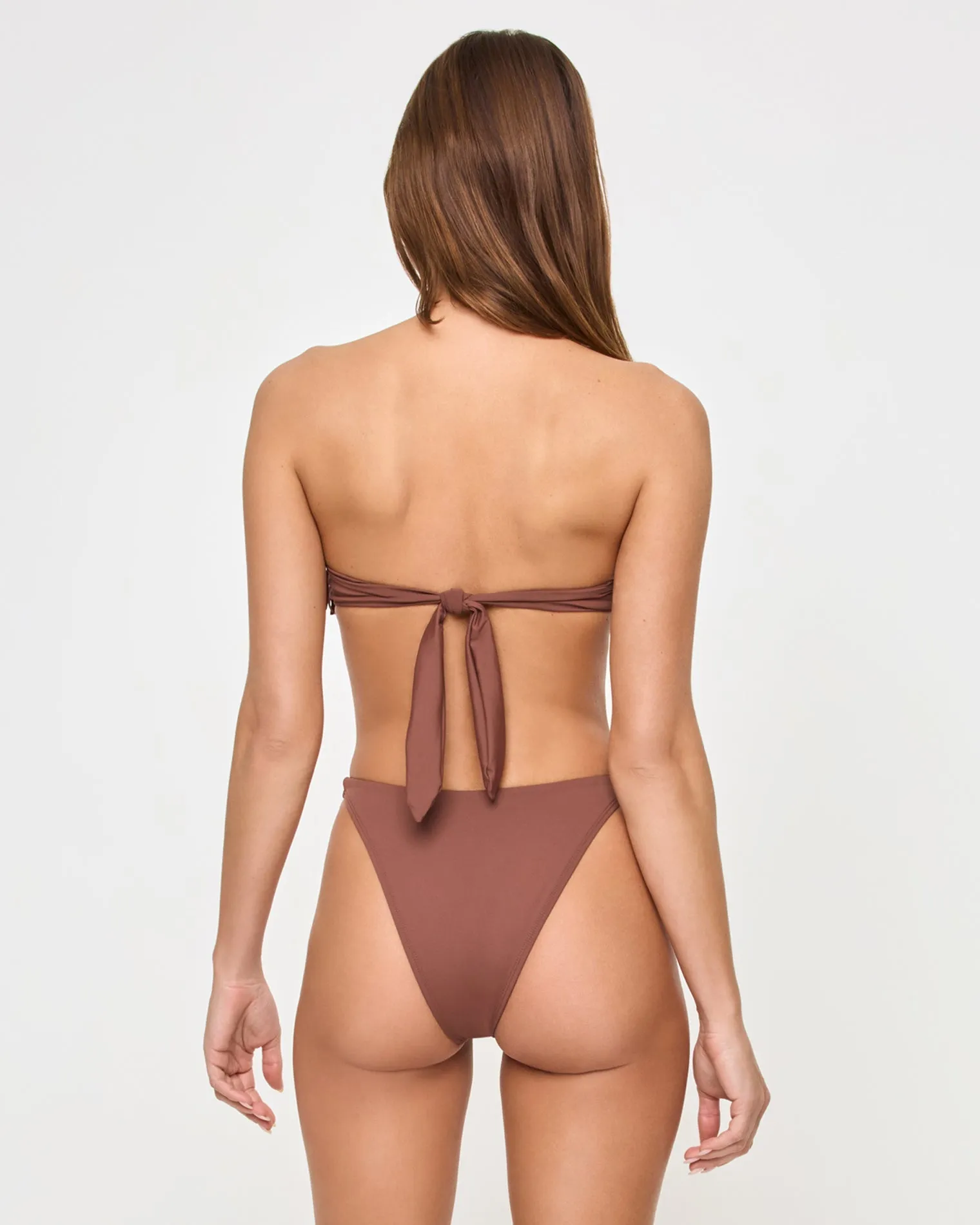 Leilani Bikini Bottom - Cafe sold by Society Bikini product image thumbnail 2