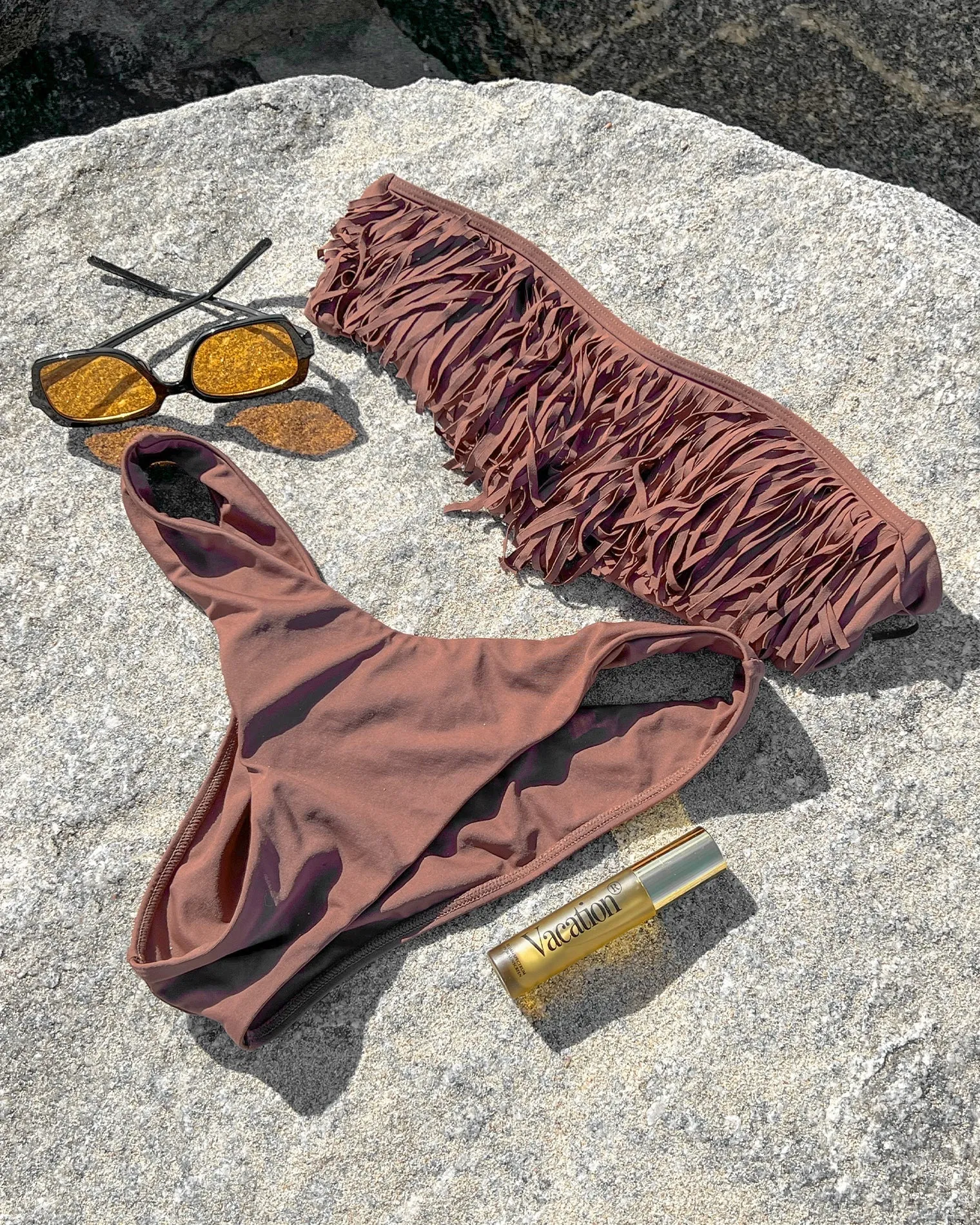 Dixie Bikini Top - Cafe sold by Society Bikini