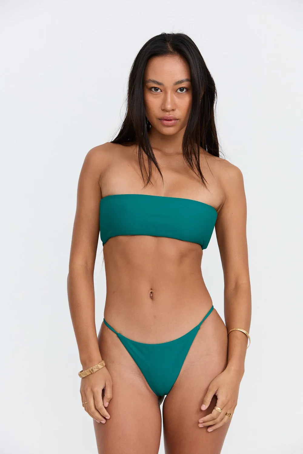 Benoa Swim Chibi Bottom in Lagoon sold by Society Bikini product image thumbnail 2