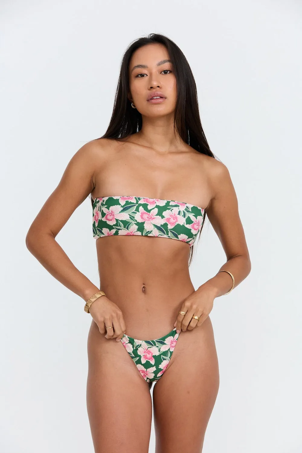 Benoa Swim Chibi Bottom in Waikiki- Last One sold by Society Bikini product image thumbnail 2