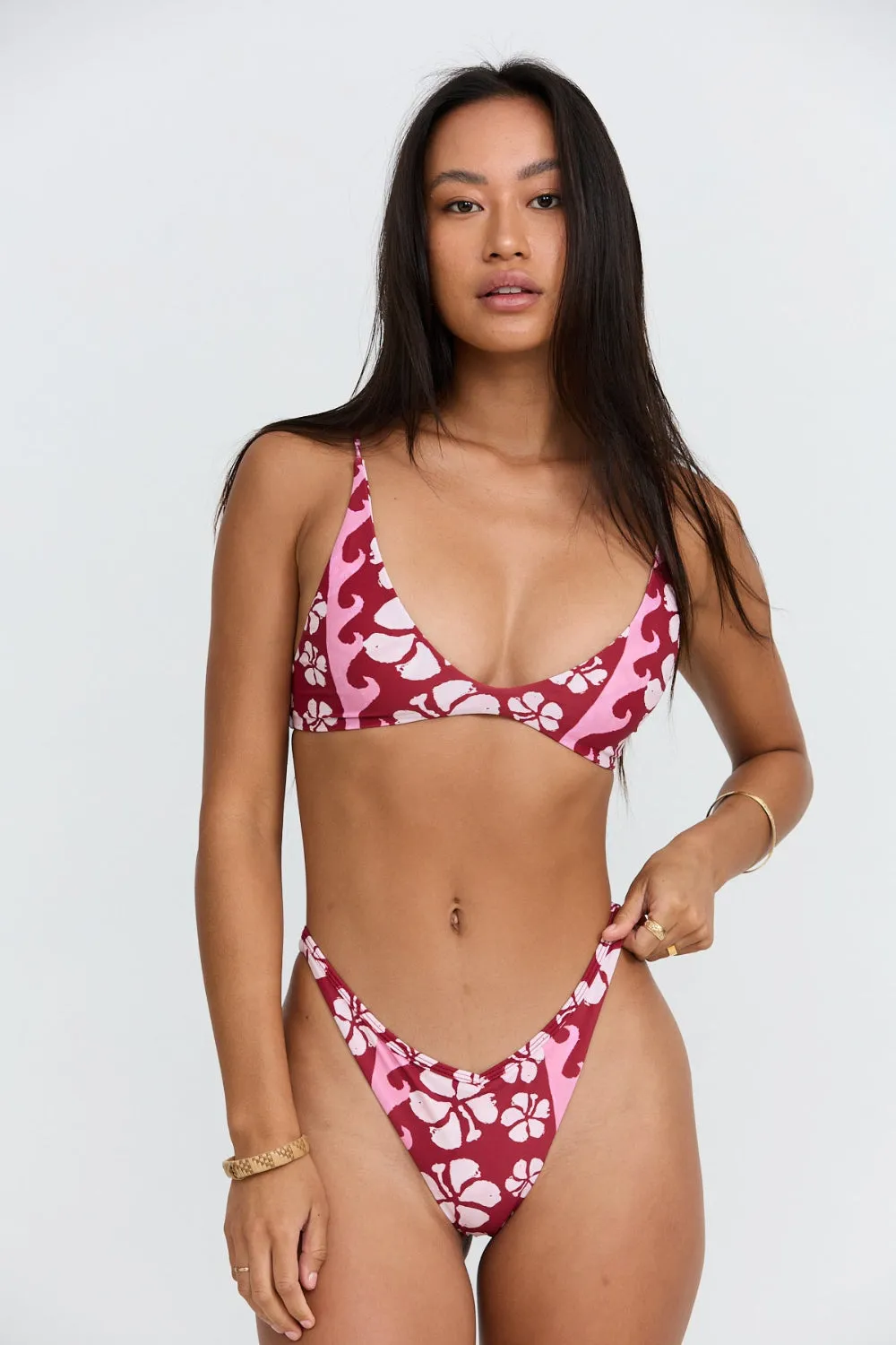 Benoa Swim Zoe Top in Papeete sold by Society Bikini
