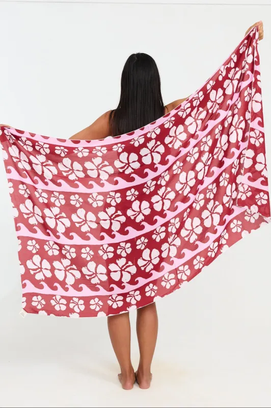 Benoa Swim Pareo in Papeete sold by Society Bikini