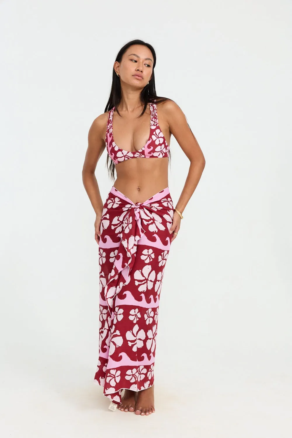 Benoa Swim Pareo in Papeete- Last One sold by Society Bikini product image thumbnail 2