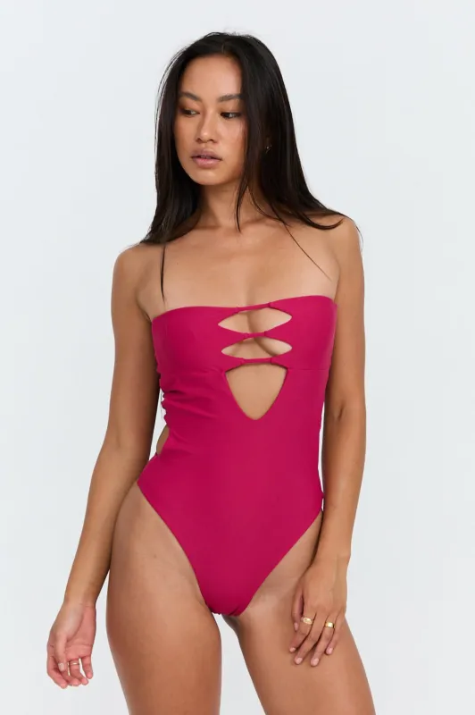 Benoa Swim India One Piece in Ginger sold by Society Bikini