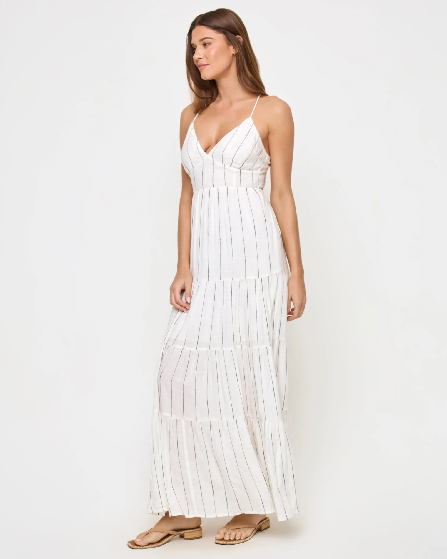 Laina Dress - Fine Line Stripe sold by Society Bikini product image thumbnail 5